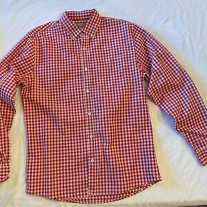 Chor Clothing Red/White Gingham Men’s Shirt